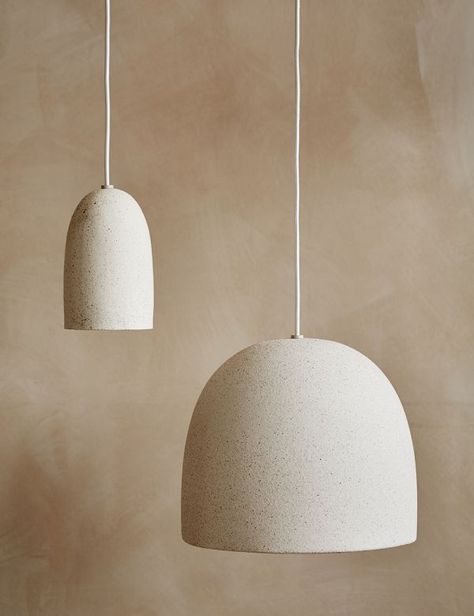 Linen Pendant Lighting, Ferm Living Pendant, Ceramic Kitchen Pendant Lights, Minimal Kitchen Lighting, Soft Lighting Interior, Cozy Pendant Lighting, Simple Pendant Lighting, Ceramic Light Pendant, Kitchen Pendant Lights Over Table