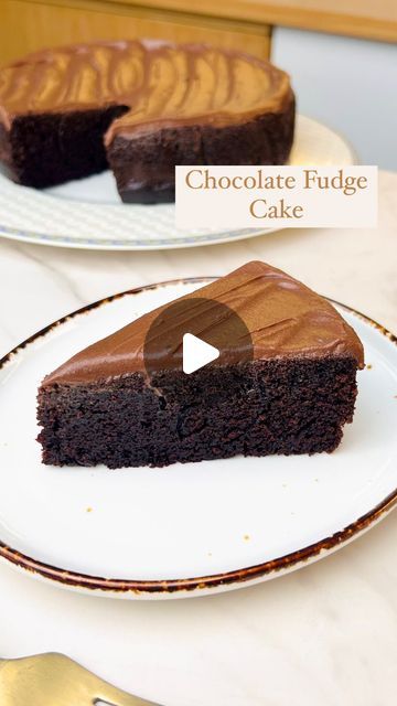 Chocolate Fudge Cake Recipe Homemade, Chocolate Lovers Dessert, Dessert Recipes Chocolate, One Layer Cakes, Choc Cake, Comfort Desserts, Homemade Baking, Recipes Chocolate, Chocolate Fudge Cake