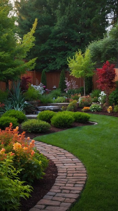 Transform your backyard into a modern oasis with our exquisite landscaping designs including pool garden layouts small yard ideas small yard garden designs small yard garden ideas small plants small yard patio designs and landscape plan ideas Our expert design tips will help you create a stunning outdoor space Small Square Garden Design, Small Yard Patio, Small Yard Garden Ideas, Small Yard Garden, Small Yard Ideas, Garden Ideas For Small Yards, Landscaping Backyard Ideas, Small Garden Landscape Design, Yard Garden Ideas