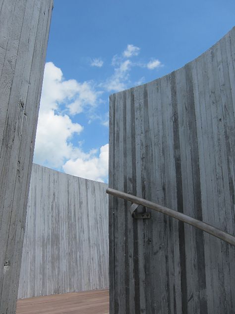 Sun Path House,Courtesy of Christian Wassmann Sun Path, Concrete Houses, Railing, House Tours, Stairs, House Design, Exterior, Sun, Architecture