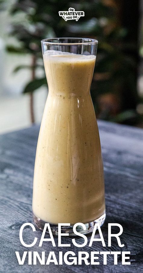 Caesar Vinaigrette, Leftover Prime Rib Recipes, Creamy Caesar Dressing, Ceasar Dressing, Caesar Salad Dressing Recipe, Caesar Dressing Recipe, Homemade Caesar Salad Dressing, Homemade Caesar, Hail Caesar