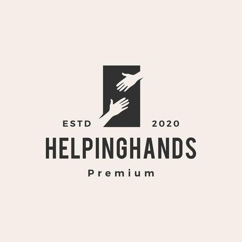 Logo With Hands, Self Care Logo, Hands Graphic Design, Helping Hands Logo, Exhibition Logo, Handshake Logo, Charity Logo Design, Hand Template, Logo Young