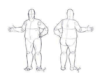 Fat Costume Design Base - Commission by IllustratedJai Costume Renderings Template, Middle Aged Man Drawing Reference, Man Croquis, Fat Character Design Male, Linus Baker, Fat Man Drawing, Male Croquis, Tech Theatre, Cityscape Drawing