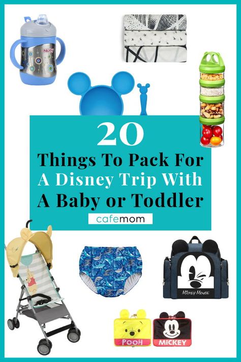 Disney With Baby, Toddler Packing List, Disneyland With A Toddler, Disney List, Baby Items List, Baby Packing List, Disney World With Toddlers, Baby Vacation, Packing List For Disney