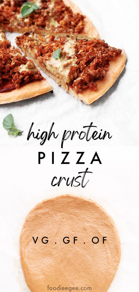 Vegan Pizza Crust Recipe, Pizza Crust Gluten Free, Lentil Pizza, Vegan Pizza Crust, Gluten Free Pizza Base, Calories Pizza, Low Calorie Pizza, Lentils Vegan, Protein Pizza