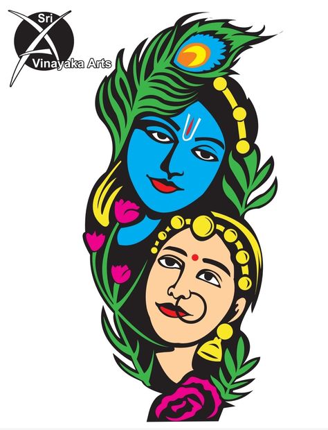 Radha krishn radium sticker art Radium Sticker, Letter J Tattoo, Shiva India, Joker Painting, Krishna Tattoo, Shading Drawing, Friendship Quotes Images, Krishna Gif, Stencils Online