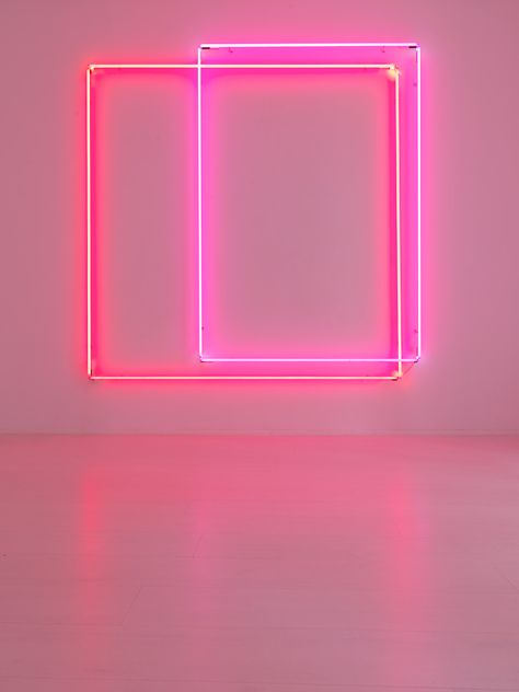 Lori Hersberger. | Art Ruby Neon Shapes, Ruangan Studio, Projector Photography, Neon Light Art, Neon Aesthetic, Pink Wall, Modern Love, Neon Art, Aesthetic Colors