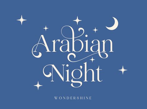 Font Bubble, Desain Buklet, Arabian Night, Pretty Fonts, 타이포그래피 포스터 디자인, Aesthetic Fonts, Elegant Beauty, Font Inspiration, Graphic Design Fonts