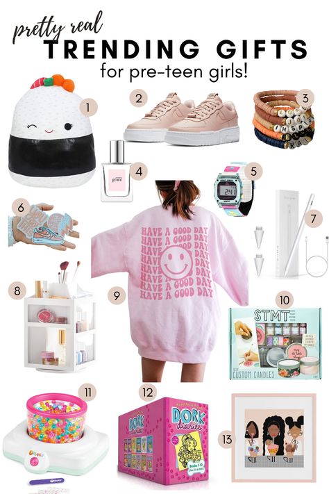 Birthday Present Ideas For 12-13, 12 Year Birthday Gift Ideas, Gift Ideas 13 Girl, Christmas Gifts For 9 Year Girl, Gifts 13 Girl, Christmas Gifts For Girls 9-10, Best Gifts For Girls 10-12, Birthday Gifts For Preteen Girl, Things To Get For Back To School