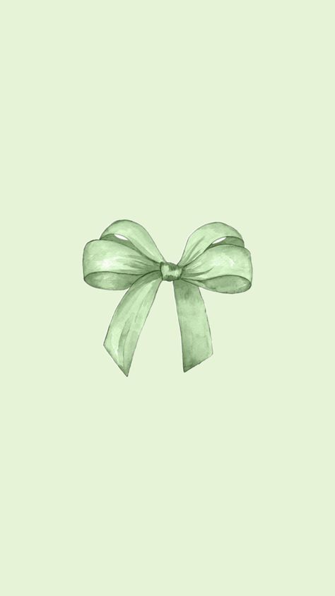 Wallpaper Hijau Aesthetic, Green Wallpaper Phone, Phone Wallpaper Pastel, Cute Home Screen Wallpaper, Sage Green Wallpaper, Halloween Wallpaper Cute, Hijau Mint, Cute Summer Wallpapers, Bow Wallpaper