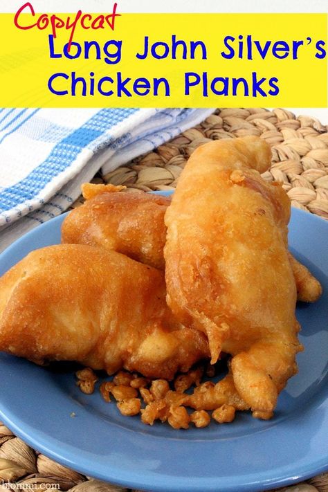 Long John Silvers Batter, Battered Chicken, Chicken Batter, Recipe Copycat, Batter Recipe, Copykat Recipes, Copycat Restaurant Recipes, Long John, Recipe Chicken