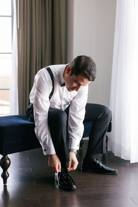 Groom Getting Ready Photo | Miami Wedding Photographer |The day kicked off at the luxurious Hotel Colonnade in Coral Gables, where both Jadyna and Max were getting ready. Find wedding getting ready photos bride, wedding getting ready photos groom, and getting ready for wedding photo ideas. Book Erika today for your florida wedding at erikatuestaphotography.com Wedding Guys Getting Ready, Wedding Individual Poses, Prep Wedding Photos, Wedding Groom Getting Ready, Mens Getting Ready Photos, Groom Get Ready Photos, Men Getting Ready Wedding, Grooms Getting Ready Photos, Getting Ready Groom Photos