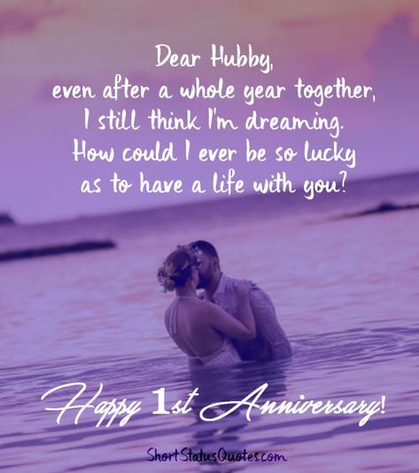 1st Anniversary Status and Captions - One Year Anniversary Quotes One Month Marriage Anniversary Quotes, 1year Anniversary Quotes For Him, 1st Anniversary Caption For Boyfriend, 1year Wedding Anniversary Quotes, 1 St Wedding Anniversary Quotes, 1 Month Marriage Anniversary Quotes, 1year Love Anniversary Quotes, Happy 1 Month Anniversary Husband, 1 Year Relationship Quotes Boyfriends