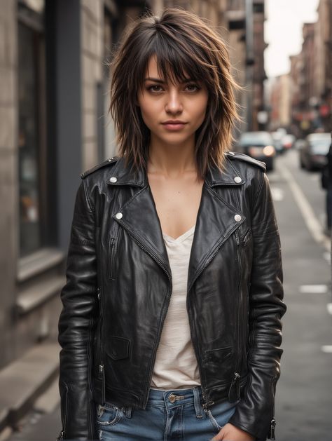 Messy Shag Haircut Long, Hair Magic, Unmarried Women, Shaggy Short Hair, Layered Haircuts For Medium Hair, Pretty Fly, Edgy Haircuts, Ice Spice, Haircuts For Medium Hair