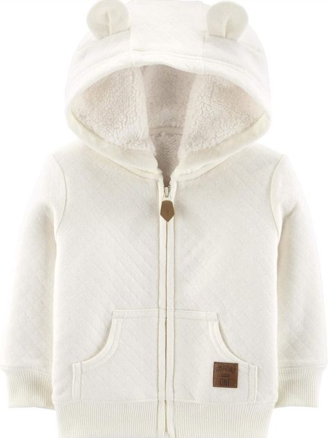 Baby clothing, toddler clothing, child clothing, unisex hooded jumper jacket for babies 0 months to children 5 years Hooded Baby Sweater, Neutral Sweaters, Hooded Jumper, Simple Joys, Carters Baby Boys, Baby Jacket, Carters Baby, Long Sleeve Onesie