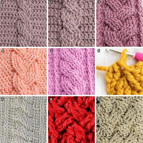 Crochet Cable Ebook Technique Cable Stitch Scarf Crochet, How To Crochet Cables Tutorials, How To Crochet Cable Stitch, Crochet Cable Stitch Scarf Free Pattern, Crochet Cable Pattern, Crochet Cable Scarf, Crochet Cable Stitch Pattern, Crochet Cable Blanket, Crochet Cables Pattern