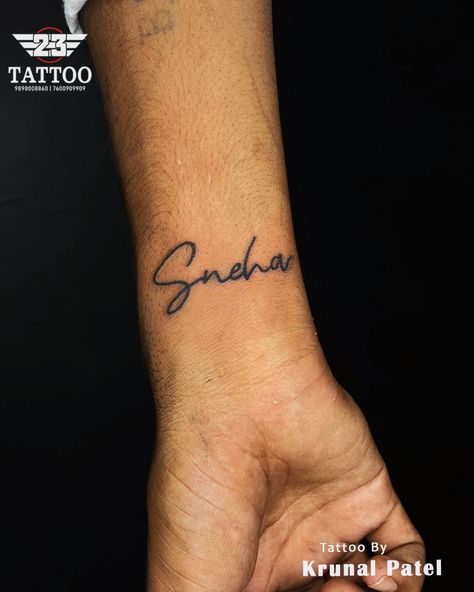 Name tattoo |tattoo ideas |tattoo for men Sneha Name Tattoo, Tattoo Ideas For Men Name, Name Tattoo Men, Name Tattoos For Men, Names Tattoos For Men, Cute Love Photos, Tattoo Lettering Fonts, Name Tattoo, Name Tattoos