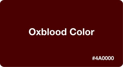 Oxblood Color Palette, Maroon Aesthetic, Oxblood Color, Red Tone, Red Colour Palette, Oxblood Red, Deep Autumn, Color Codes, Deep Red Color