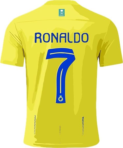 Amazon.com: Ronaldo 7# Al NASSR Home Soccer Jersey 2023/24 (Large) Yellow : Clothing, Shoes & Jewelry Ronaldo Jersey, Yellow Clothing, Us Soccer, Mens Soccer, Soccer Jersey, Ronaldo, Brand Logo, Shoes Jewelry, Top Styles