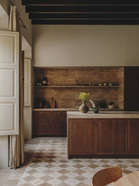 Chef Kitchen Home, Korean Bedroom, Piscina Rectangular, Bedroom With Bath, Stone Facade, Global Home, Pierre Jeanneret, Oak Kitchen, Design Apartment