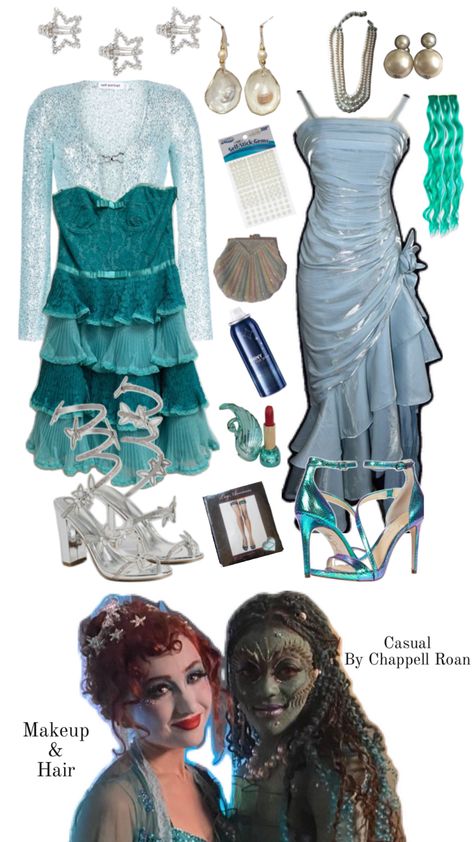 Halloween costumes inspired by music. This take is on Casual by Chappell Roan. Red Head Halloween Costumes, Casual Halloween Costumes, Casual Halloween, Pretty Halloween Costumes, Chappell Roan, Mermaid Inspired, Mermaid Costume, Blue Dress Casual, Cool Halloween Costumes