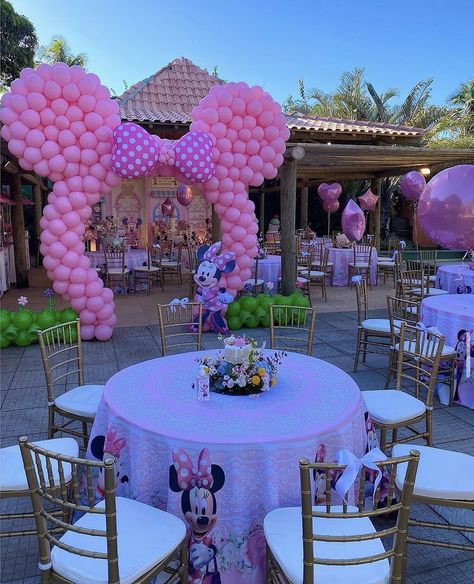 Mini Mouse Birthday Decoration, Minnie Mouse Baby Shower Ideas, Minnie Mouse Ideas, Minnie Mouse Party Ideas, 1st Birthday Theme, Γενέθλια Mickey Mouse, Minnie Mouse Birthday Theme, Minnie Mouse Birthday Party Ideas, Minnie Mouse Theme Party