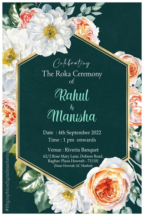 Roka Invitation Card Design, Card Design Wedding, Roka Ceremony, Engagement Design, Wedding Invitation Card, Card Wedding, Wedding Card Design, Invitation Card Design, Design Wedding