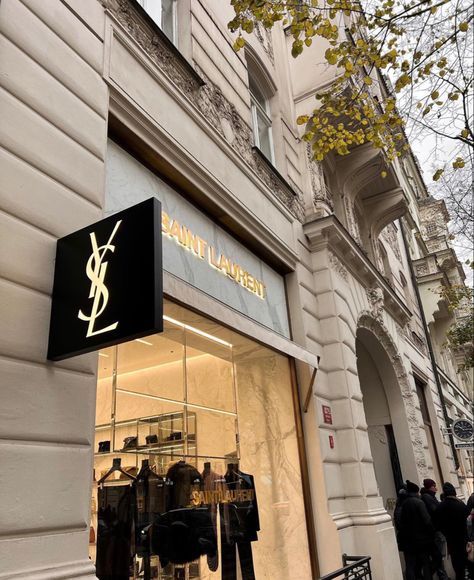 Yves Saint Laurent Aesthetic, Ysl Store, Saint Laurent Aesthetic, Ysl Aesthetic, Gallery Aesthetic, Serena Van Der Woodsen, Price Increase, Ysl Beauty, Dark Feminine Aesthetic