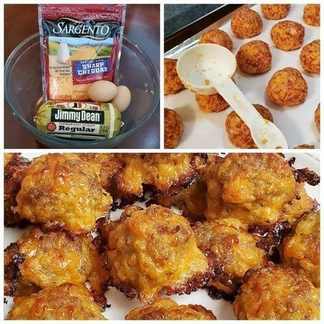 Simple Sausage Balls, Sausage Egg And Cheese Bites, Egg And Cheese Bites, Home Made Sausage, Sausage Balls Recipe, Free Keto Meal Plan, Sausage Balls, Egg And Cheese, Cheese Bites