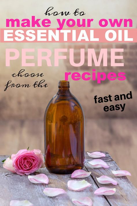 Make your own non-toxic perfume with one of these DIY essential oil perfume recipes. Most commercial perfumes have very toxic ingredients in them and can cause all kinds of ill side effects like problems hormones. Essential Oil perfumes smell fantastic, can be customized to your own preference and cost less than store bought perfumes so are great if you're on a budget. Essential Oil perfumes are super easy to make. Craft your custom , personalized scent with all natural essential oils. via @ Essential Oils Beauty, Sandalwood Perfume Diy, Perfume From Essential Oils, Diy Perfume With Essential Oils, Making Your Own Perfume, Diy Non Toxic Perfume, How To Make Body Oil Perfume, Pheromone Oil Diy, Making Perfume With Essential Oils