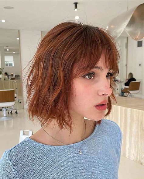 33 Most-Requested Short Choppy Bob Haircuts for a Modern Look Short Choppy Bob Haircuts, Short Choppy Bob, Choppy Bob With Bangs, Short Choppy Bobs, Short Sassy Haircuts, Sassy Haircuts, Choppy Bob Haircuts, Bob Haircut Curly, Choppy Bob