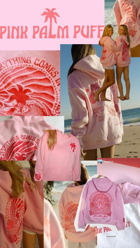 i want a pink palm puff hoodie so bad but $79 dollars is so expensive 😩💖!! #pinkpalmpuff #hoodie #pink Puff Hoodie, Preppy Inspiration, Back To School Fits, Cute Modest Outfits, Hoodie Aesthetic, Casual Preppy Outfits, Trendy Outfits For Teens, Cute Preppy Outfits, Birthday List