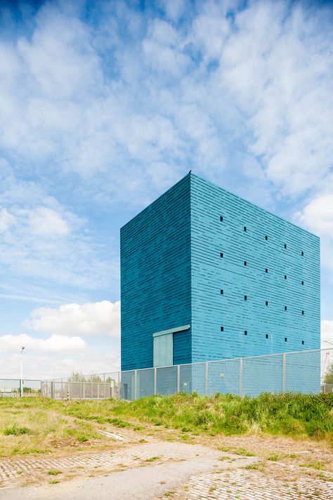 Belgium, Antwerp, electrical substation designed by noArchitecten | Flickr - Photo Sharing! Substation Design, Electric Station, Electrical Substation, Electric Power, Halle, Belgium, Skyscraper, Multi Story Building, Photo Sharing