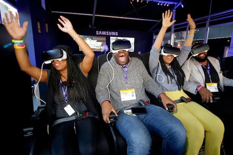 Hours-long waits for VR demos, at events like South by Southwest, are becoming a thing of the past Trade Show Design, South By Southwest, Virtual Reality Glasses, Vr Glasses, Trade Show Display, Tradeshow Booth, Business Training, Interactive Activities, Brand Experience