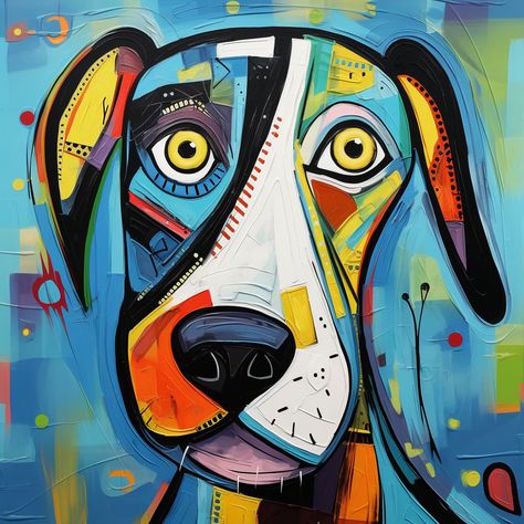 I will create a picasso style drawing of any pet Picasso Dog, Dog Faces, Picasso Style, Pet Pet, Drawing Style, Art Prompts, Ink Sketch, Dog Face, Concept Art