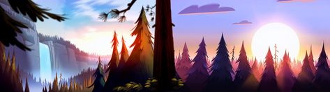 #waterfall #artwork #forest Gravity Falls multiple display #4K #wallpaper #hdwallpaper #desktop Dual Monitor Backgrounds, Dual Screen Wallpaper, Dual Monitor Wallpaper, Gravity Fall, Amoled Wallpapers, Dual Screen, Gravity Falls Art, Dual Monitor, Desktop Wallpaper Art