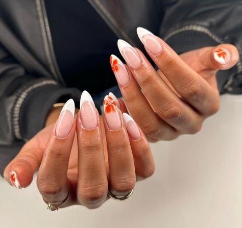 Blooming Flower Nails, Nail Inspo Summer 2024, Summer Nail Inspo 2024, Island Nails, Summery Nails, Girls Nails, Dream Nails, Fire Nails, Great Job