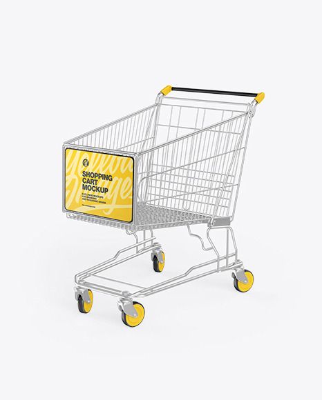 Shopping Cart Mockup. Present your design on this mockup. Includes special layers and smart objects for your creative works. Tags: basket,board,brand,branding,cart,commercial,company presentation,delivery,depot,market,mart,metallic cart,shop,shopping,shopping cart,store,trolley,truck,wheels. #mockup #psdmockup #brandmockup #yellowimages Cart With Wheels, Company Presentation, Shopping Carts, Magazine Mockup, Shopping Trolley, Pop Display, Company Branding, Truck Wheels, Mockup Free Download