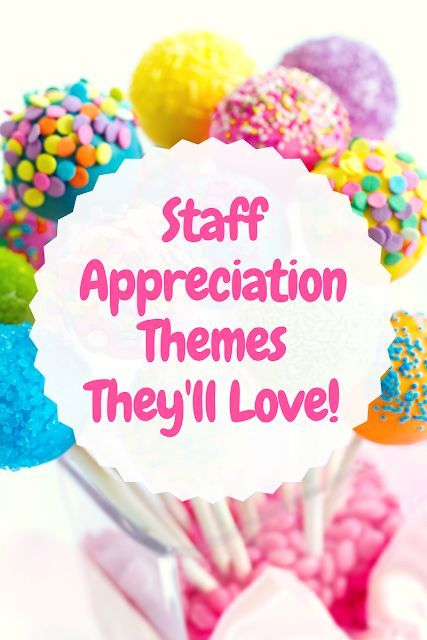 Here’s a non-exhaustive list of a few themes that all staff would enjoy along with some fantastic accessories and decorations to set off the themes perfectly! #staffappreciation #appreciationthemes #employeeappreciation Staff Appreciation Themes, Staff Appreciation Ideas, Appreciation Themes, Teacher Appreciation Week Themes, Teacher Appreciation Themes, Teacher Morale, Staff Appreciation Week, Appreciation Gifts Diy, Staff Appreciation Gifts