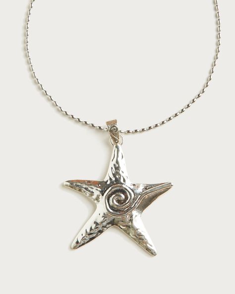 Starfish Necklace | En Route Jewelry | En Route Jewelry En Route Jewelry, Starfish Necklace, Make Waves, Dope Jewelry, Funky Jewelry, Jewelry Lookbook, Cord Necklace, Jewelry Inspo, Dream Jewelry