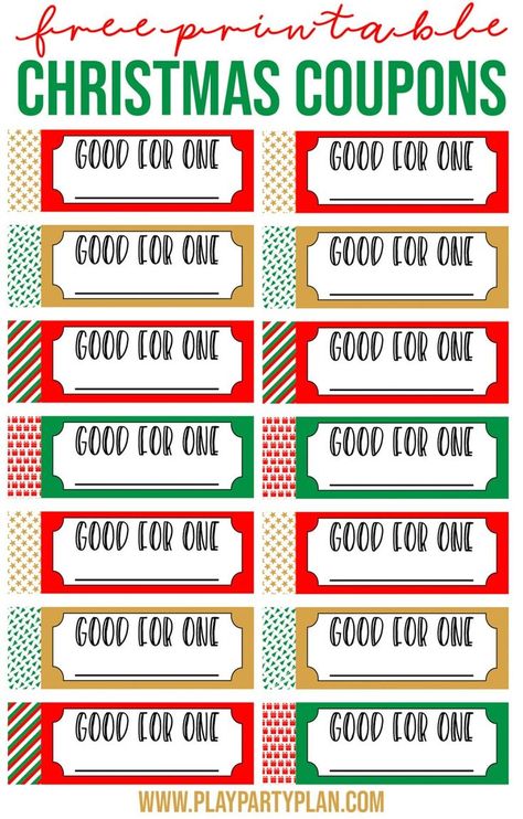 Free printable Christmas coupons that would be perfect for parents, grandparents, kids, or even spouses! Simply print, fill in the blanks, and gift away!  #Christmasgifts #Chritsmasgiftideas Christmas Presents To Make, Best Gifts For Grandparents, Employee Christmas Gifts, Christmas Coupons, Coupons For Boyfriend, Diy Christmas Presents, Christmas Gifts For Parents, Coupon Template, Easy Diy Gifts