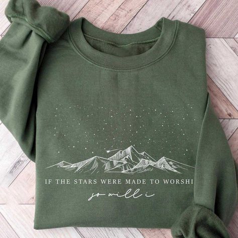 If The Stars Were Made To Worship Sweatshirt Check more at https://lowpricetee.com/product/if-the-stars-were-made-to-worship-sweatshirt/ Worship Sweatshirt, Christian Sweatshirts, Made To Worship, Christian Sweatshirt, Stay Warm, Worship, Design Inspiration, Christmas Gifts, Stars