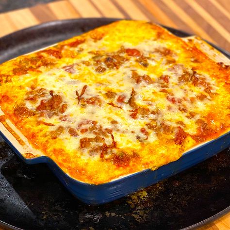 Potato Lasagna Potato Lasagne, Potato Lasagna Recipe, Stove Top Lasagna, Southwest Stuffed Peppers, Meal For 2, Potato Lasagna, Sausage Marinara, Apple Cinnamon Cake, Baked Lasagna