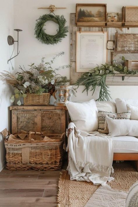 Bookcase Redo, Estilo Farmhouse, Antique Farmhouse Decor, Dreamy Decor, Inspiration For The Day, Farmhouse Glam, Cottage Decor Farmhouse, Farmhouse Decorating, French Country Living Room