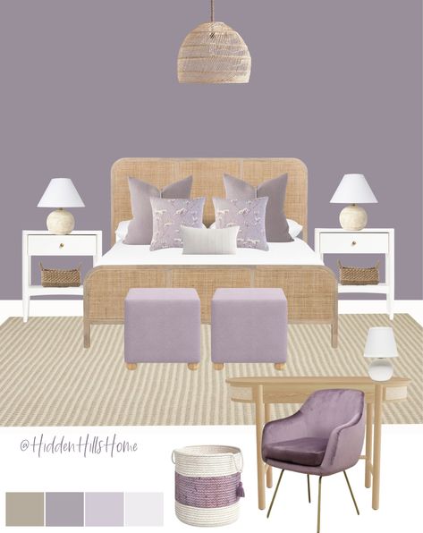 Shop Yvette Woven Bed and other curated products on LTK, the easiest way to shop everything from your favorite creators. Lavender Guest Bedroom, Girls Bedroom Lavender, Pre Teen Girls Room, Girls Bedroom Inspiration, Emily Room, Purple Girls Bedroom, Woven Bed, Teen Girls Room, Lavender Bedroom