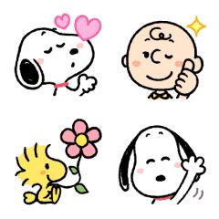 Snoopy And Hello Kitty, Snoopy Mothers Day, Snoopy Amor, Snoopy Emoji, Snoopy Doodle, Cute Small Stickers, Stickers For Friends, Characters In Love, Kawaii Snoopy