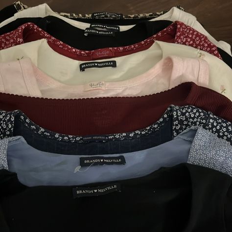 -White Button Up Top (Good Condition) -Black Button Up Top (Good Condition) -Black Cheetah Print Button Up (Good Condition) -Light Pink Tank(Has Stain In Front) Should Be Able To Get Out -Red Floral Top(Great Condition) -Blue Floral Top(Good Condition Very Small Stain) -Red Long Sleeve (Great Condition Never Worn) -Blue Floral Gina Top (Small Stain/Smear?) -Black Long Sleeve(Good Condition, Had It For A While) -White Floral Long Sleeve (Small Hole And Stain Should Be Able To Get Out As Well) -Li Brandy Melville Clothes, Gina Top, Red Floral Top, Brandy Melville Top, Red Long Sleeve Tops, Blue Floral Top, Light Blue Shorts, Junior Year, Button Up Top