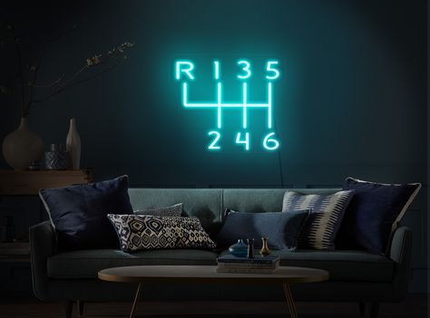 CUSTOM ORDER: https://www.etsy.com/listing/960288272/custom-neon-sign-bedroomcustom-neon?ref=shop_home_active_8&pro=1&frs=1 💡 Looking for something unusual to complement your interior design? 💡 Our hand-made LED lamps will help you create a unique atmosphere and highlight your own style. Acryl neon lamps provide the same light effect as neon gas, but without heat and fragileness.  Absolutely safe for use in any room and are ideal as night lights. Suitable for long daily use because its lifespa Car Shop Interior Design, Garage Neon Signs, Cool Neon Signs Bedroom, Auto Shop Ideas, Car Detail Shop, Car Neon Sign, Auto Workshop, Wall Art Neon, Boys Wall Art