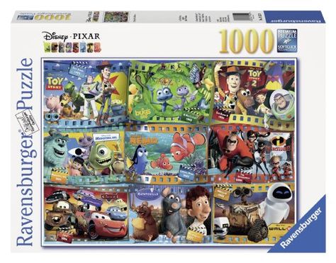 Disney Puzzles, Disney Pixar Movies, Ravensburger Puzzle, Pixar Movies, Pixar Toys, Finding Nemo, 1000 Piece Jigsaw Puzzles, Puzzle Game, Puzzle Pieces