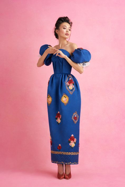 Ulyana Sergeenko, Gaun Fashion, Harajuku Style, Wes Anderson, Couture Collection, Costume Design, Dream Dress, Blue Dress, Couture Fashion